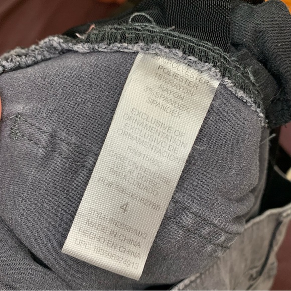 Democracy Ab Technology Gray Skinny Jeans Size 4 - Picture 5 of 7